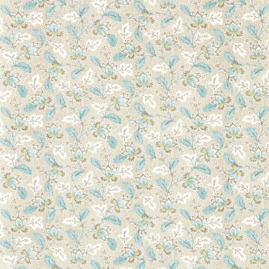 Sanderson 217233 Arboretum Dallimore Fawn/Multi - tapeta w drobne kwiaty