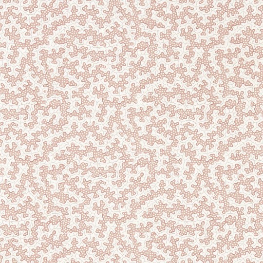 Sanderson 217240 Arboretum Truffle Inkwood - tapeta w kropki