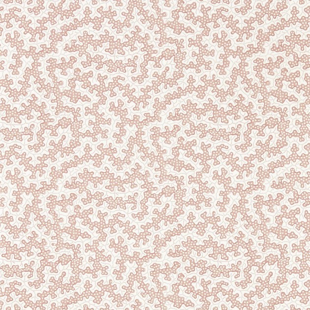Sanderson 217240 Arboretum Truffle Inkwood - tapeta w kropki
