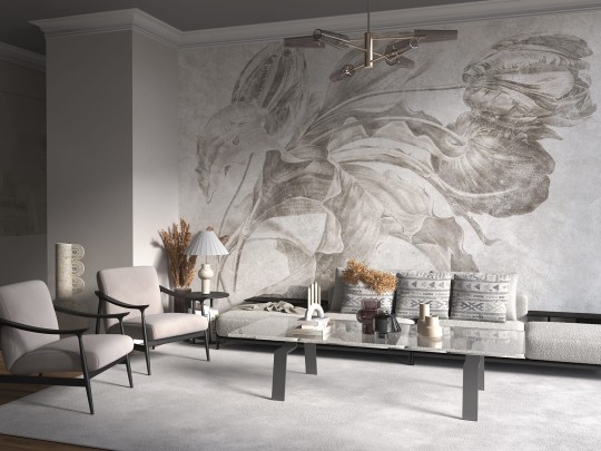 Wallcraft 790 31 2301 2023 Versen - mural kwiaty tulipany