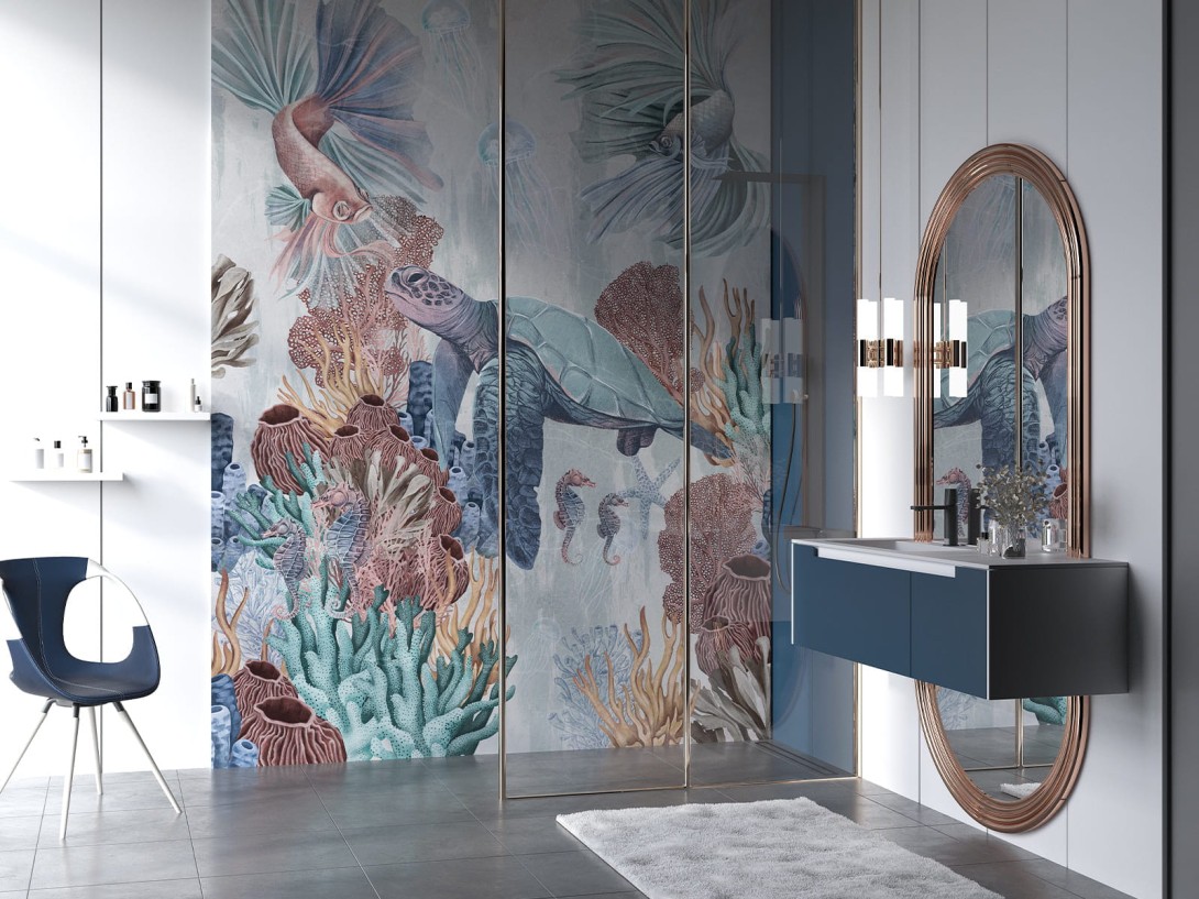 Wallcraft 750 31 2301 2023 Coral - mural morski