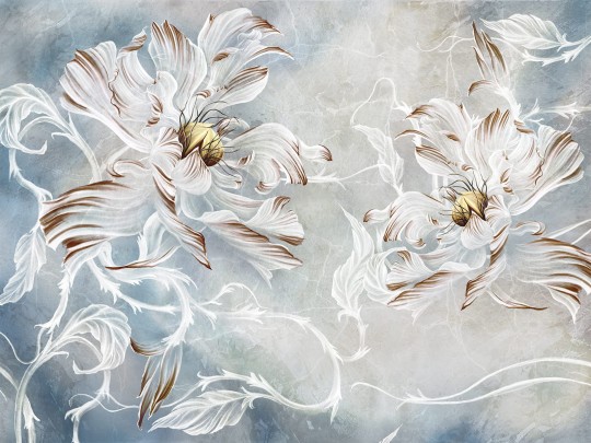 Wallcraft 720 31 2301 2023 Agora - mural kwiaty