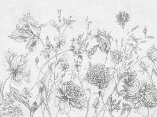 Wallcraft 740 31 2301 2023 Brandi - mural kwiaty polne