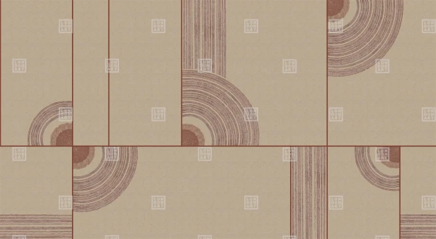 London Art 21031 01 Exclusive 21 Tatami - mural geometryczny