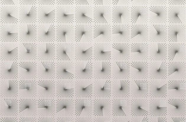 London Art 21039 03 Exclusive 21 Meridians - mural z zegarem słonecznym