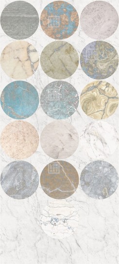 London Art 18004-01 Exclusive 18 Lithos - mural z marmurowym tłem