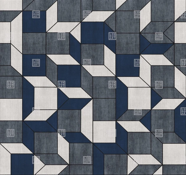 London Art 18013-01 Exclusive 18 Unity - mural geometryczny