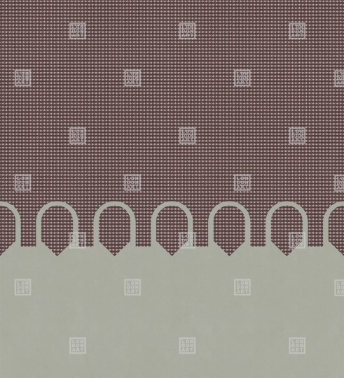 London Art 18016-03 Exclusive 18 Bonbon - mural w kratę