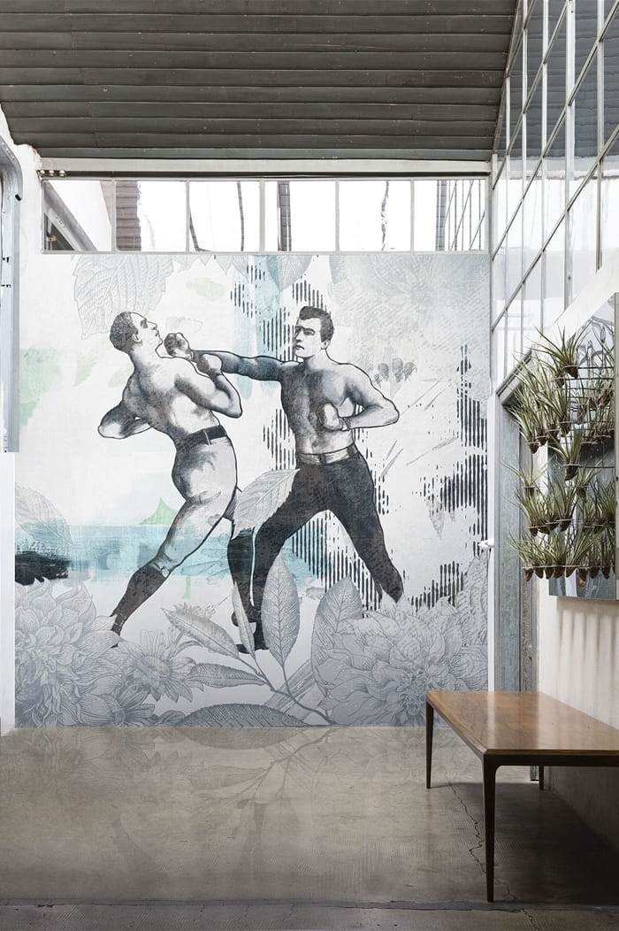 London Art 18034-01 Exclusive 18 Boxers - mural sportowy