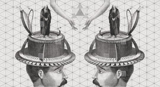 London Art 18037-03 Exclusive 18 Cosmo - mural geometryczny