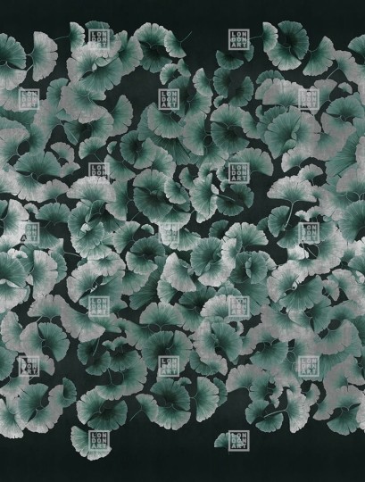 London Art 18055-01 Exclusive 18 Ginkgo - mural roślinny
