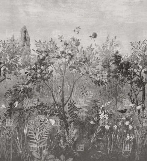 London Art 18058-03 Exclusive 18 Liviae Hortus - mural roślinny