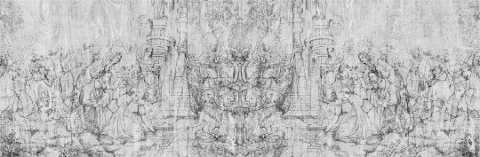 London Art 18061-03 Exclusive 18 Renaissance - mural z ryciną