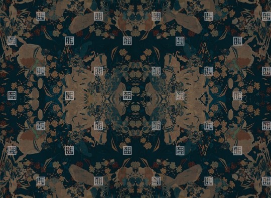 London Art 18065-01 Exclusive 18 Furisode - mural artystyczny