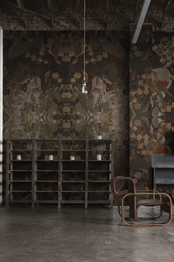 London Art 18065-02 Exclusive 18 Furisode - mural artystyczny