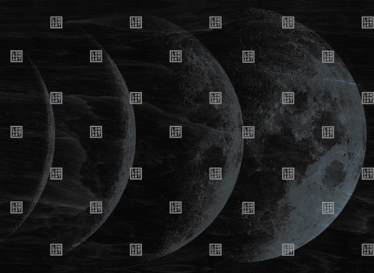 London Art 18067-01 Exclusive 18 Moon - mural z panoramą nieba