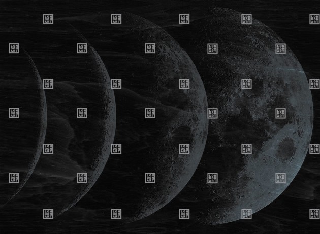 London Art 18067-01 Exclusive 18 Moon - mural z panoramą nieba