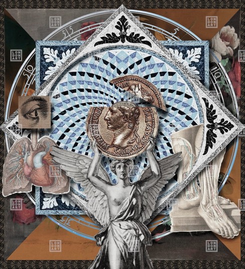 London Art 18078-01 Exclusive 18 Dedication and Perseverance - mural artystyczny