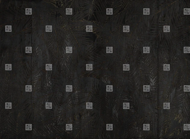 London Art 18095-02 Exclusive 18 Light’s shelter - mural w liście