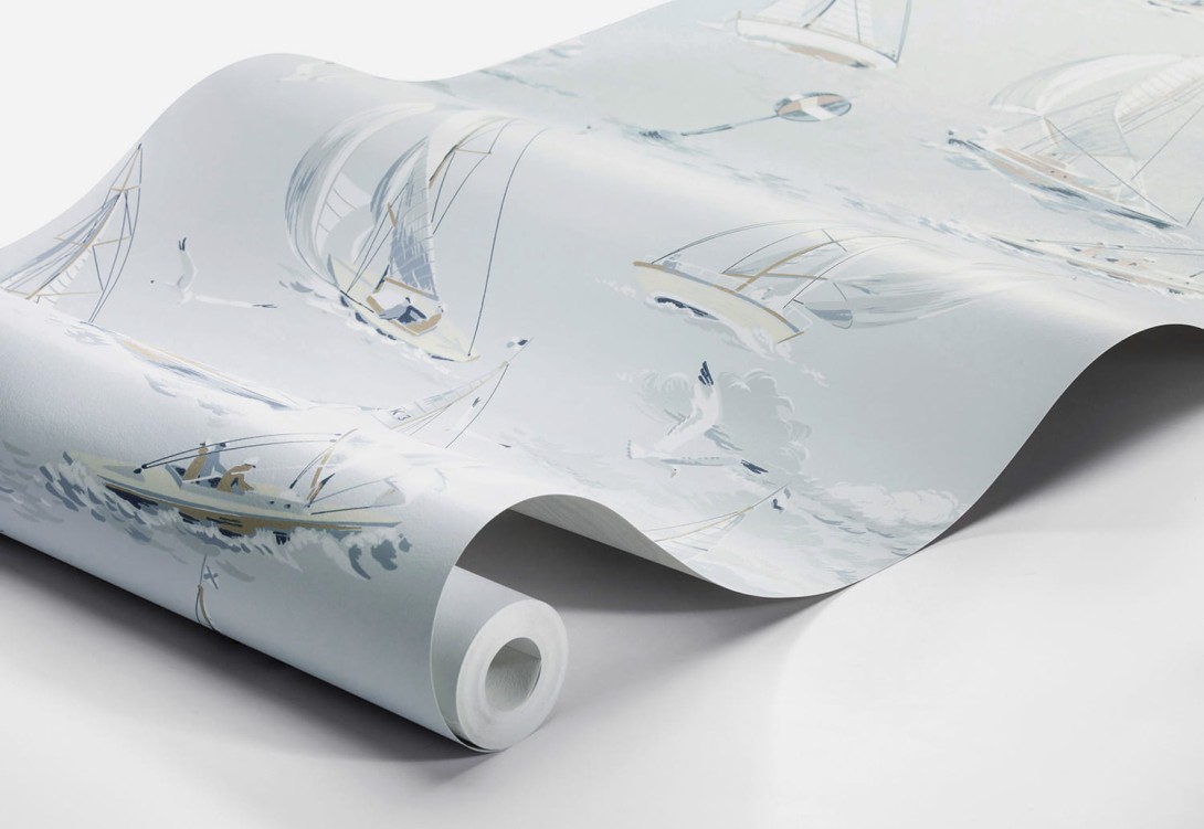 Tapeta Boras Tapeter Marstrand II 8854 Sailboats