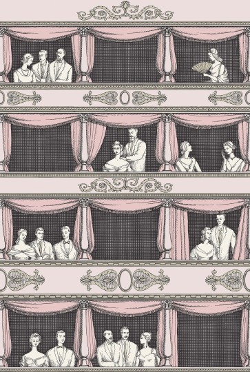 Cole & Son 114/4008 Fornasetti Selection Teatro - tapeta z motywem teatru