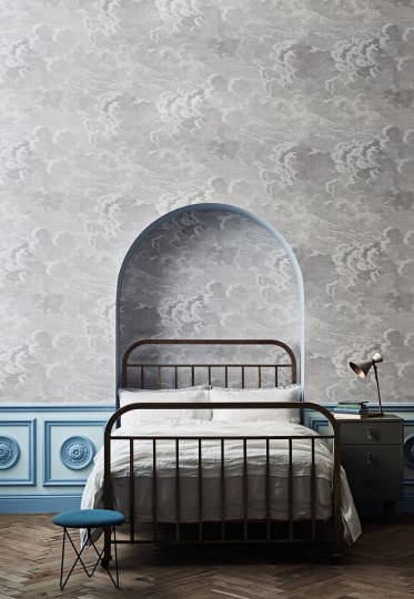 Cole & Son 114/28057 Fornasetti Selection Nuvolette - tapeta z motywem chmur (zestaw 2 rolek - A i B)