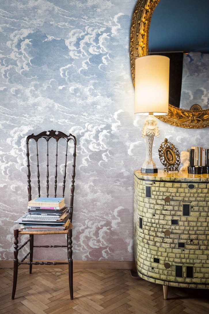 Cole & Son 114/3006 Fornasetti Selection Nuvole al Tramonto - mural z motywem chmur