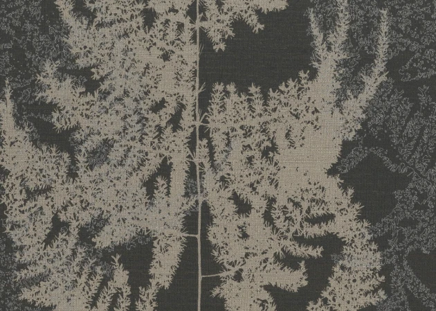 Sirpi 25322 Altagamma Living Silhouette Simposium - tapeta w pasy stworzone z liści