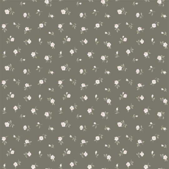 Esta 139238 Vintage Flowers flowers brown and light pink - tapeta z motywem kwiatów