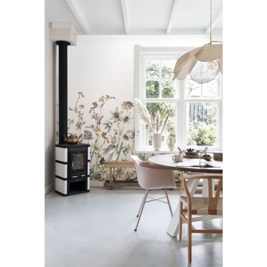 Esta 159211 Vintage Flowers wildflowers multicolor - mural z motywem kwiatów