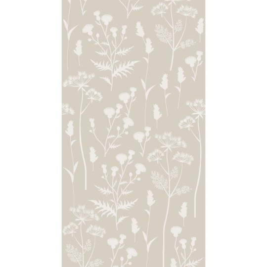 Esta 159217 Vintage Flowers Wildflowers sand beige - mural z polnymi kwiatami