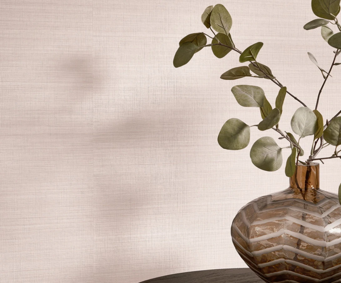 Texdecor VABC90390428 Vinacoustic Abaca - tapeta akustyczna winylowa imitująca włókna roślinne drzewa bananowego
