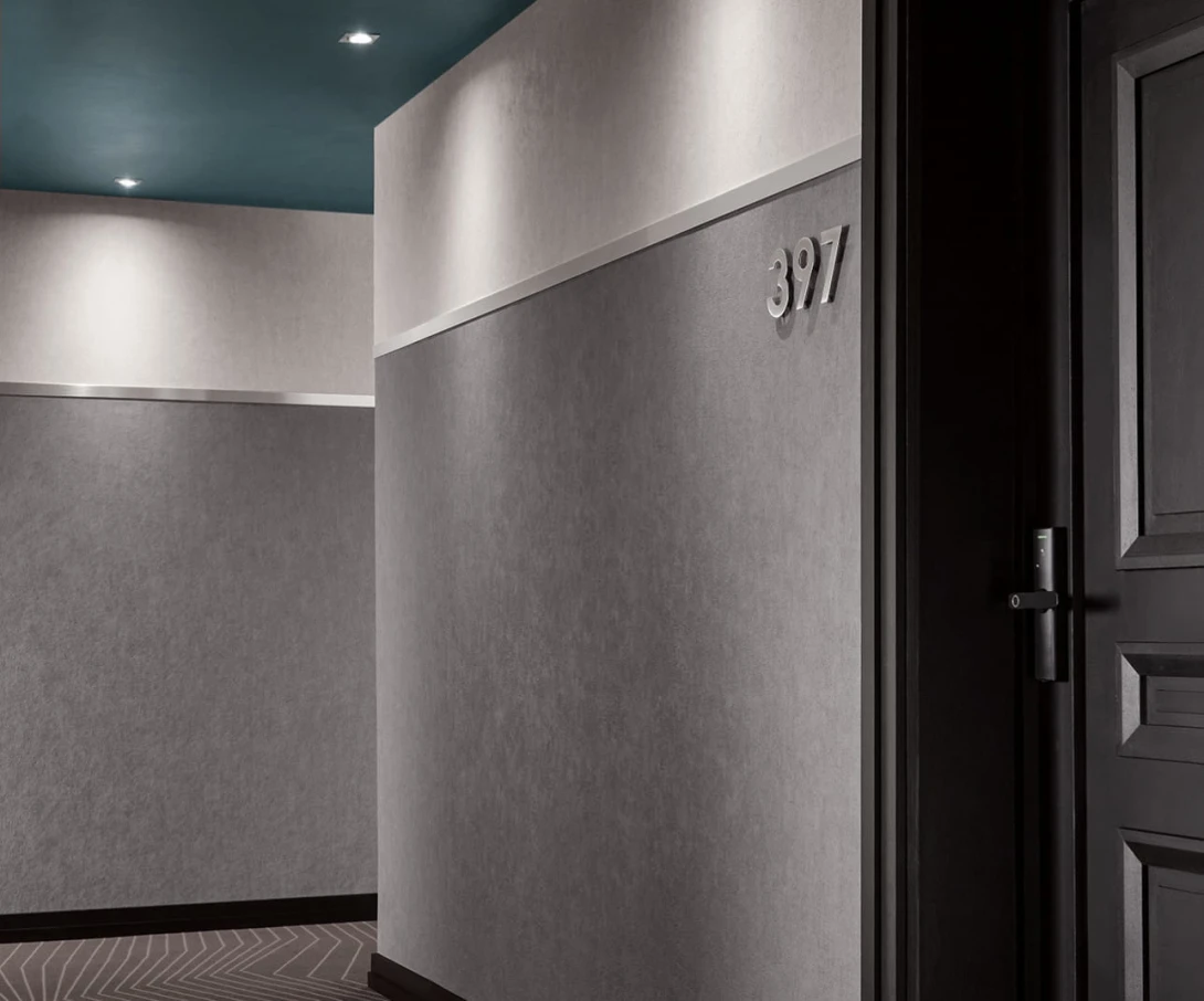 Texdecor TIVO90541018 Vinacoustic Tivoli - tapeta akustyczna winylowa imitująca beton