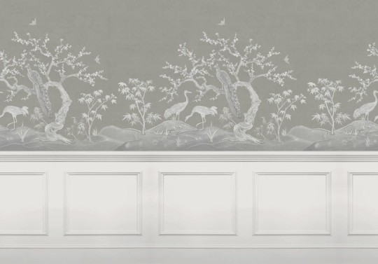 Rebel Walls R19745 Jack Kinsey Chinoiserie Blossom Panels - mural chionoiserie