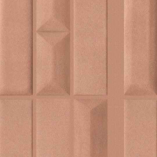 Texdecor PFYP92630874 Polyform Eos Prism - tapeta akustyczna 3D imitująca zamsz o wzorze płytek
