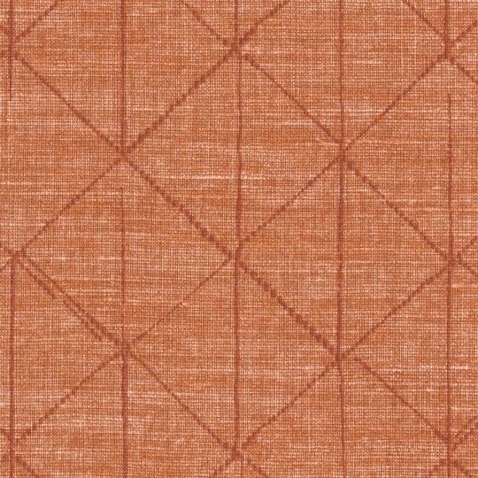 Texdecor 91670792 Lino - tapeta obiektowa imitująca len z geometrycznym wzorem