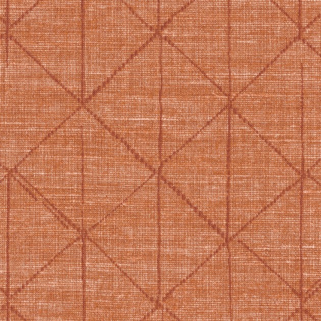 Texdecor 91670792 Lino - tapeta obiektowa imitująca len z geometrycznym wzorem