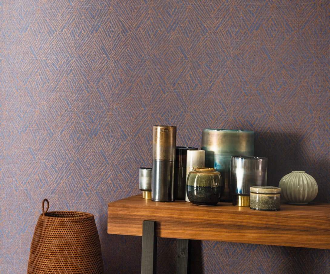 Texdecor 91259330 Garance Tressage - tapeta obiektowa imitująca splot warkoczowy