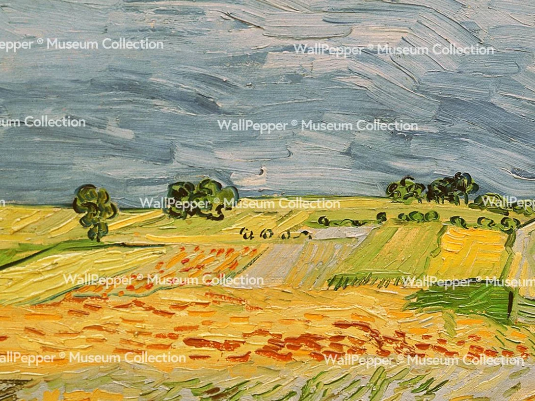 Wallpepper 050-08 Capsule Museum Collection Paesaggio con cielo cupo by Vincent Van Gogh - mural z motywem obrazu Vincenta Van Gogha