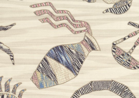 Missoni Home 10352 Wallcoverings 04 Constellation - tapeta z motywem znaków zodiaku