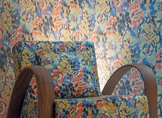 Missoni Home 10301 Wallcoverings 04 Flower Pot - tapeta z motywem kwiatów