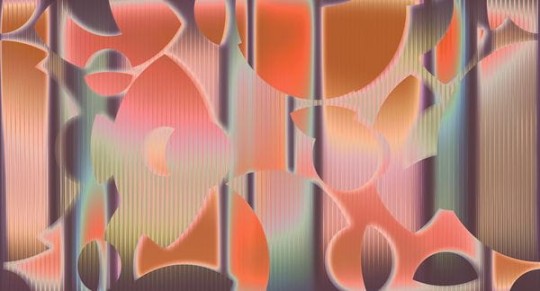 Muance MU14016 Edition 4 - Dusk Bella Luna - mural z motywem geometrycznym