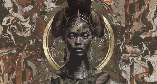 Muance MU14001 Edition 4 - Dusk Nefertari - mural z motywem kobiety