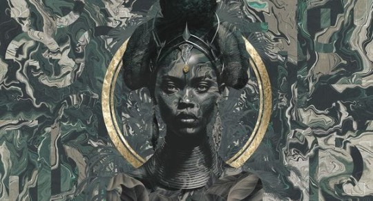 Muance MU14003 Edition 4 - Dusk Nefertari - mural z motywem kobiety