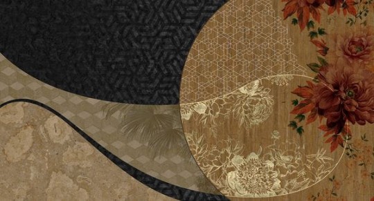 Muance MU14013 Edition 4 - Dusk Yuki - mural z motywem patchworku