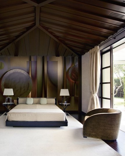 Muance MU14024 Edition 4 - Dusk Pandora - mural z motywem w pionowe pasy i motyw holograficzny