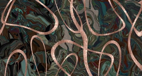 Muance MU14033 Edition 4 - Dusk Radiant Rhapsody - mural z motywem marmuru