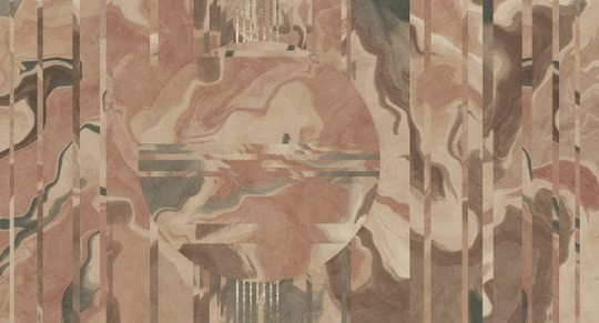 Muance MU14052 Edition 4 - Dusk Oasis dune - mural z motywem pustyni