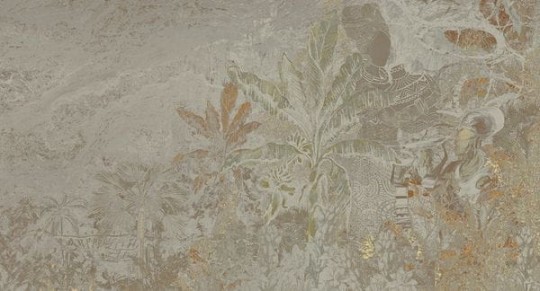 Muance MU14068 Edition 4 - Dusk Along the Nile - mural z motywem lasu tropikalnego