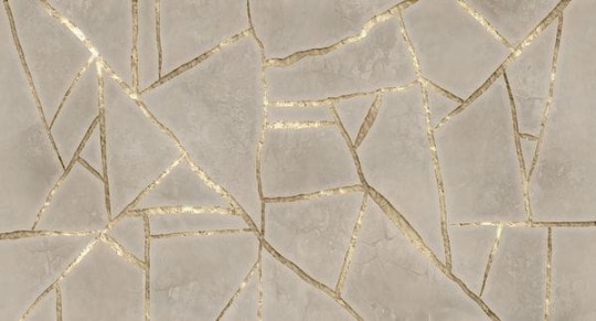 Muance MU14088 Edition 4 - Dusk Kintsugi Wall - mural z motywem betonu i pęknięć